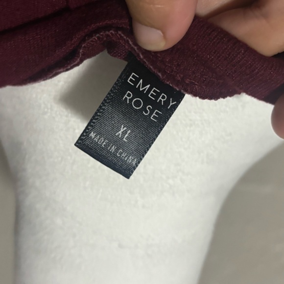 Maroon longsleeve top - Picture 3 of 3